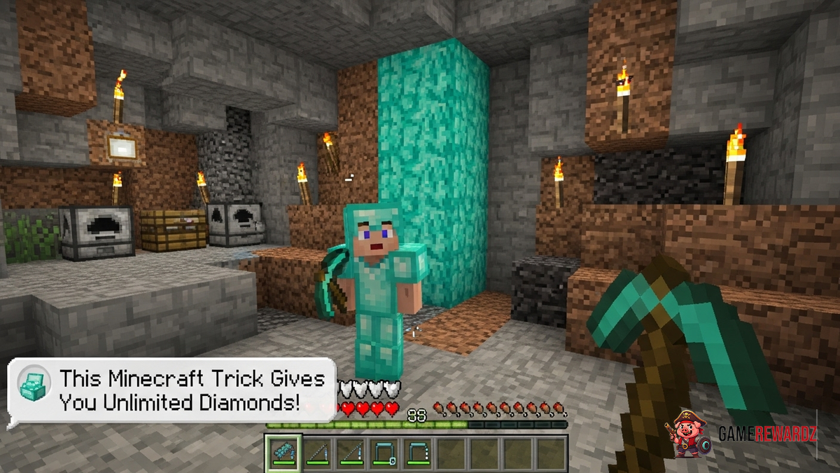 This Minecraft Trick Gives You Unlimited Diamonds!